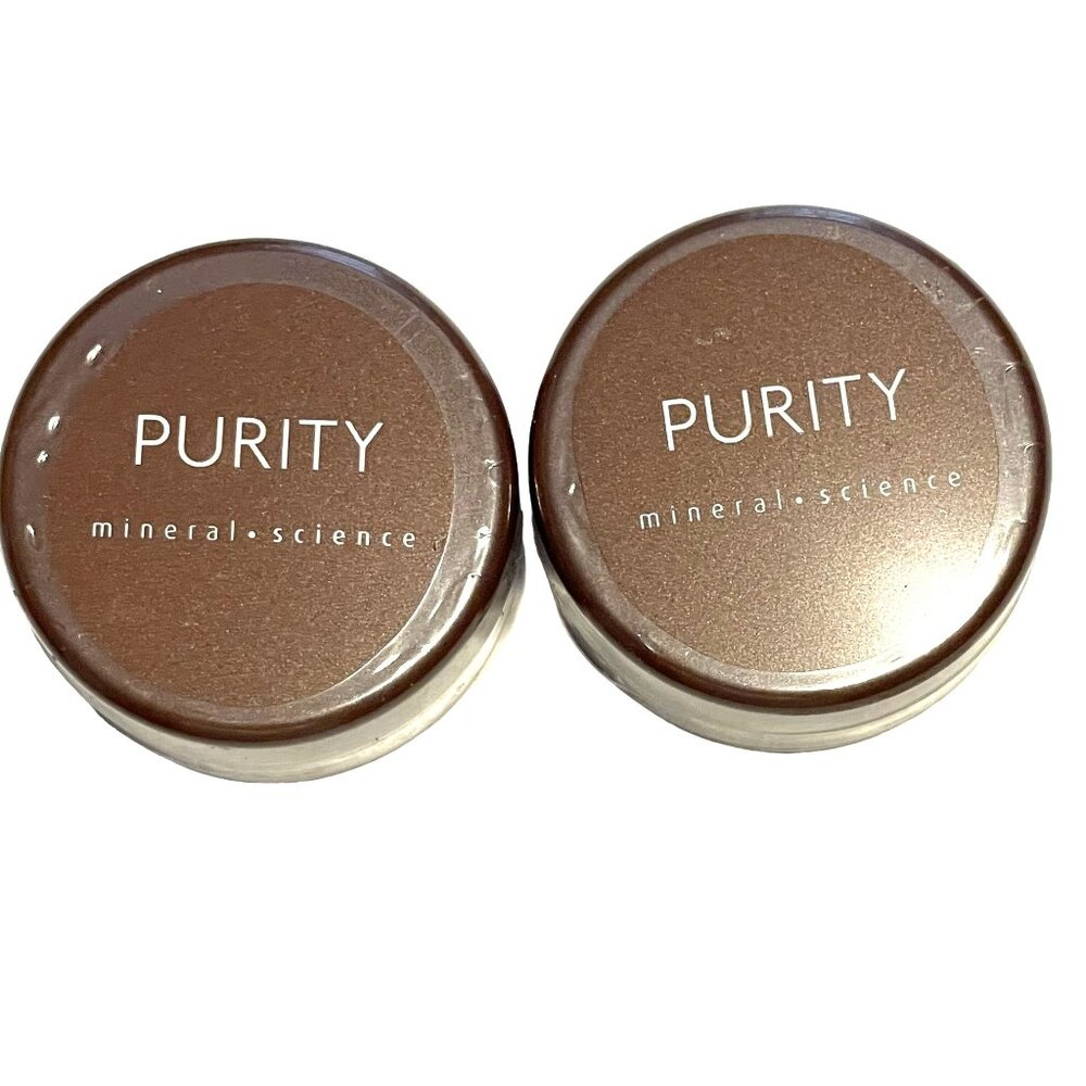 2PK Purity Mineral Science Mineral Blush Glow 0.07 Oz  Set Of 2 SEALED Shiny